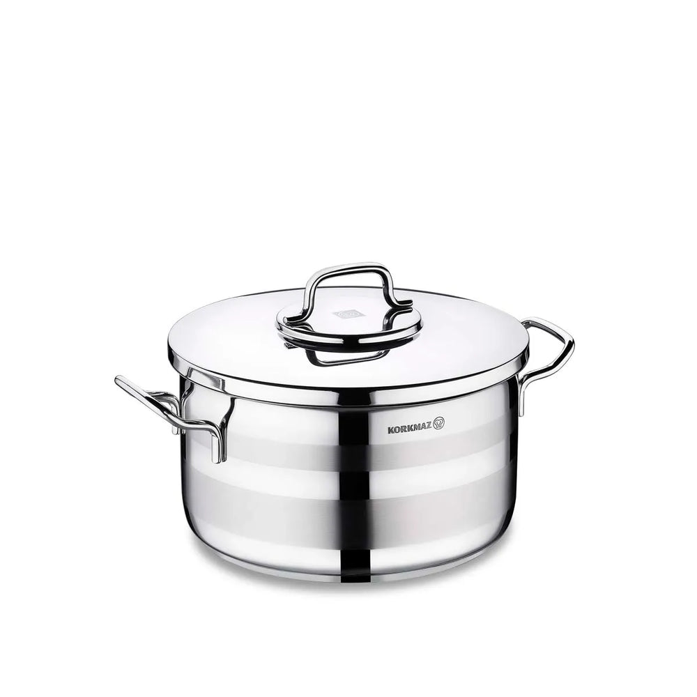 Korkmaz Astra2 rvs braadpan | Ø 26 cm | 7,25 L