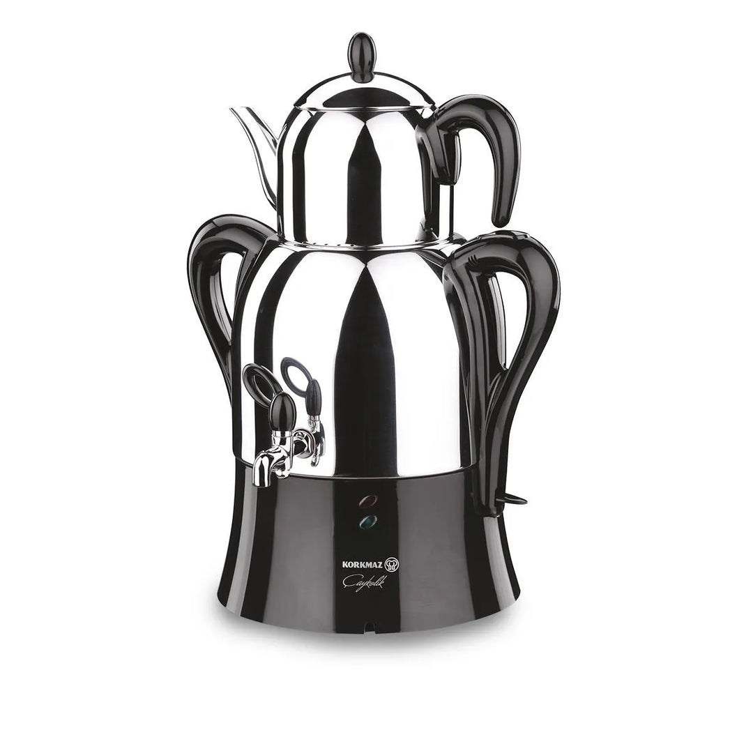 Korkmaz Caykolik elektrische theepot | 1.1 + 3.0 liter