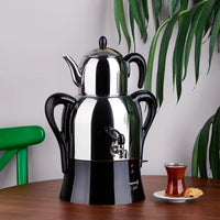 Korkmaz Caykolik elektrische theepot | 1.1 + 3.0 liter