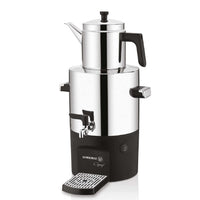 Korkmaz Caysef semaver | elektrische theepot | inox/chroom | A841