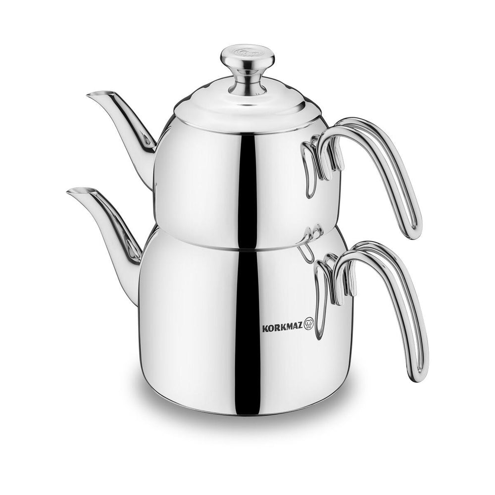 Korkmaz Droppa Mega theepot | A058 | 2.0 + 3.5 L