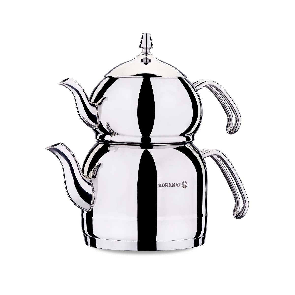 Korkmaz Efendi A221 rvs theepot – 2,4L – Inductiegeschikt