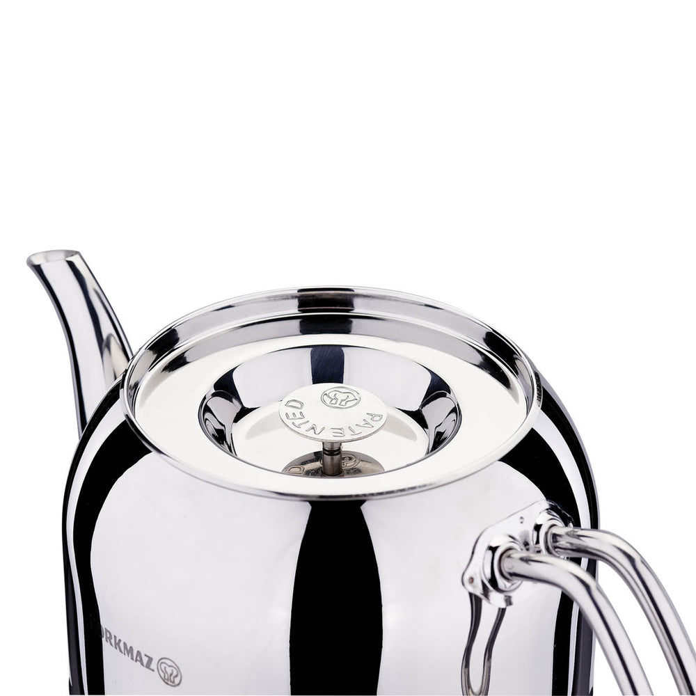 Korkmaz Efendi A221 rvs theepot – 2,4L – Inductiegeschikt