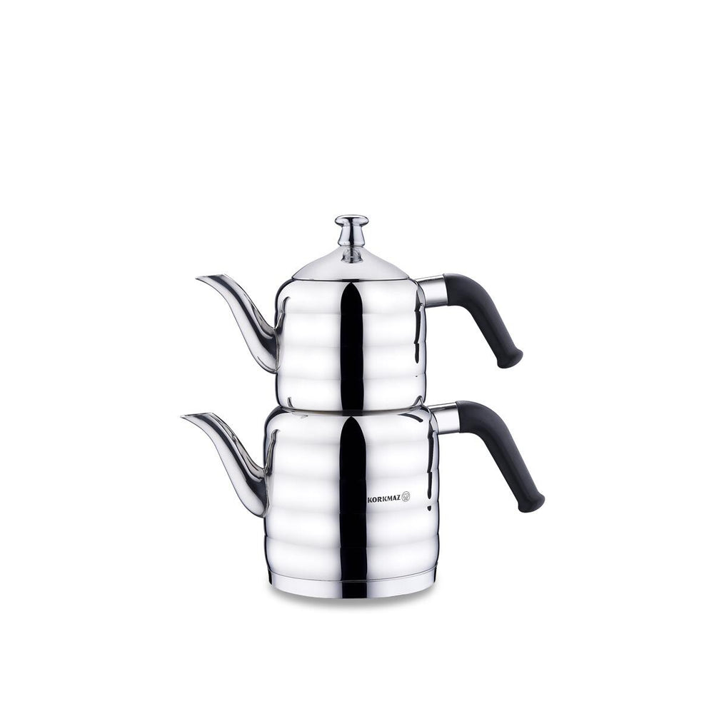 Korkmaz Mina midi theepot set | 0.8 + 1.6 Liter | A035
