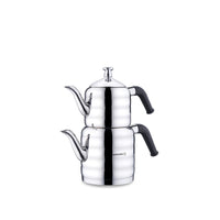 Korkmaz Mina midi theepot set | 0.8 + 1.6 Liter | A035