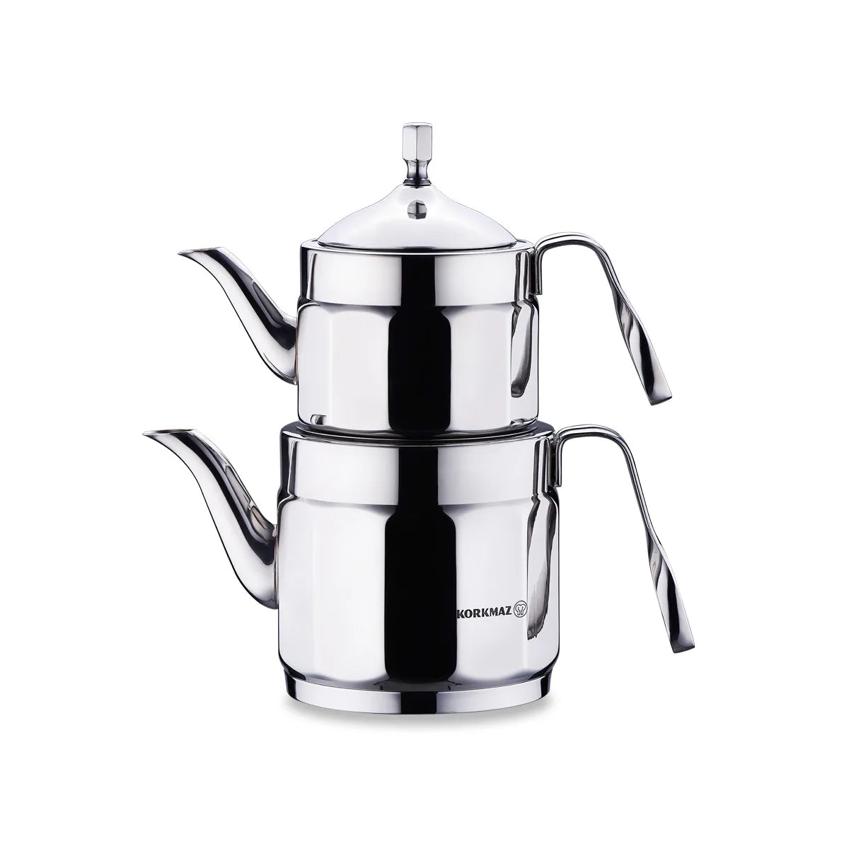 Korkmaz Nostaljia midi rvs theepot | 0,9 + 1,6 L