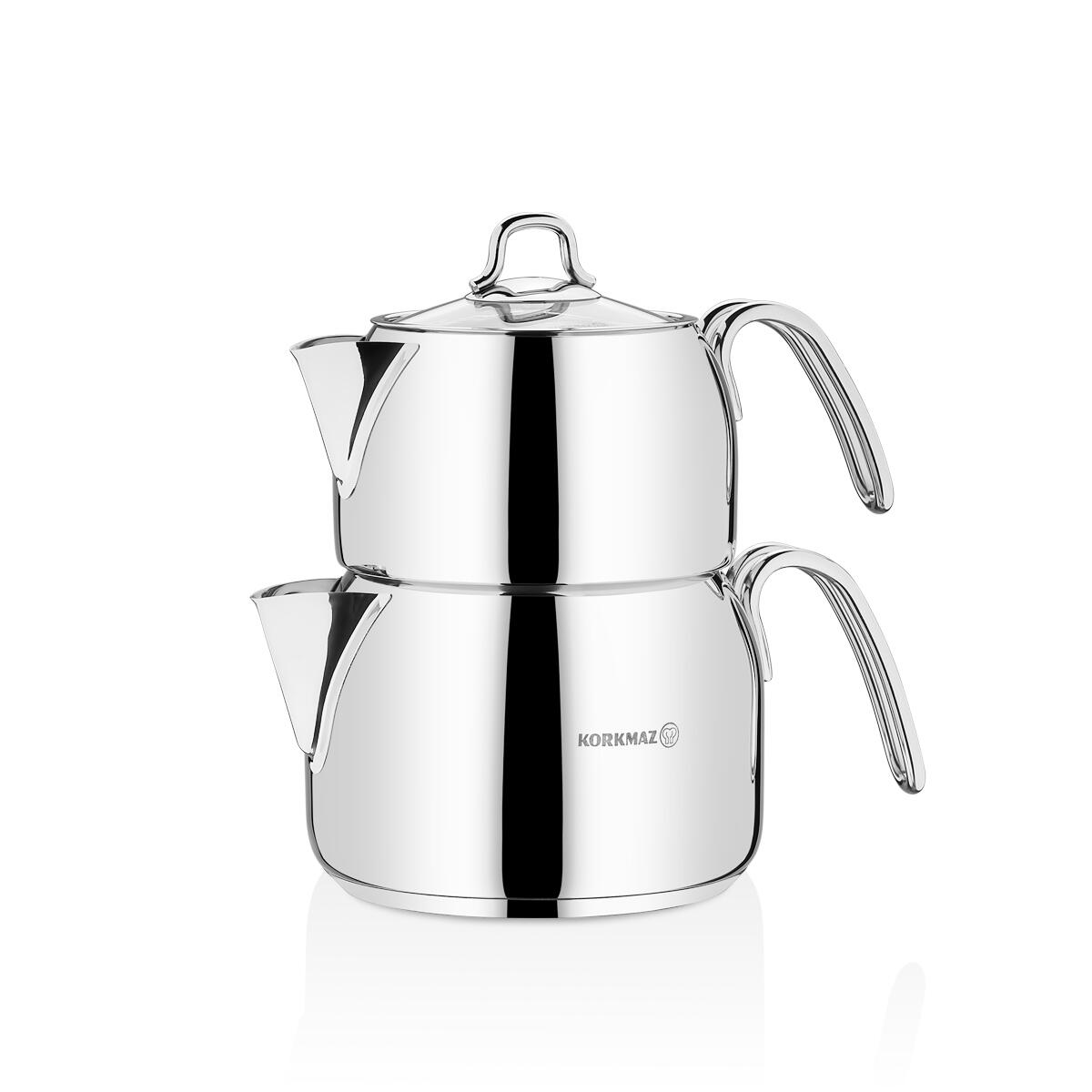 Korkmaz Perla Maxi rvs theepot | 1.2+2.0 L | A028