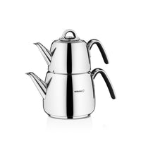 Korkmaz Vertex theepot set | 1.0 + 2.0 liter