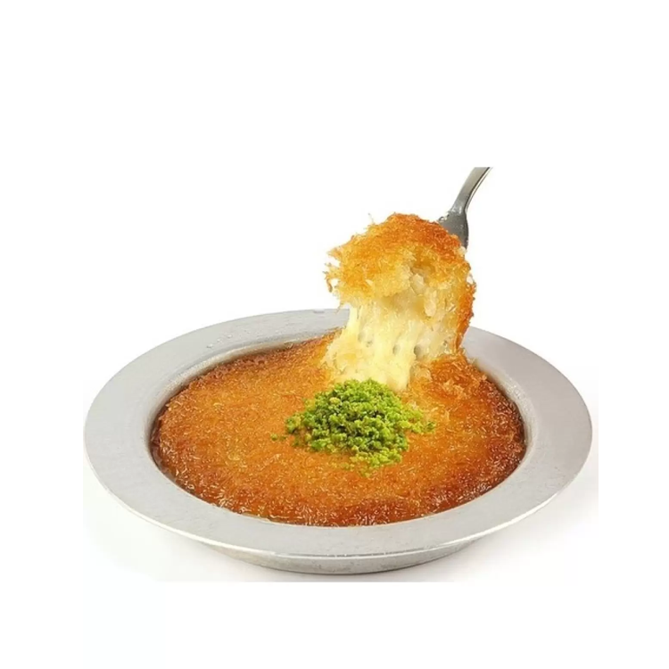 Aluminium kunefe bord/schaal – 20 cm – voor 1 persoon