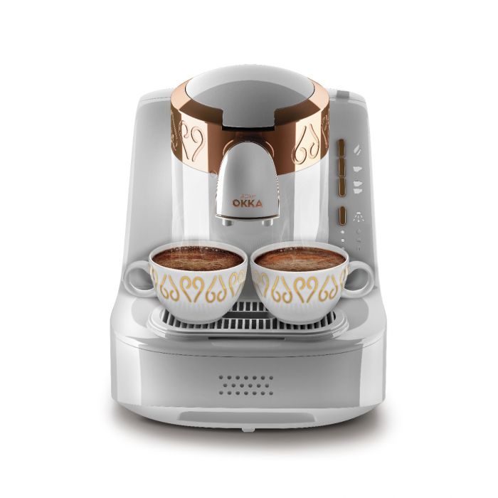 Arzum Okka Turks koffiezetapparaat OK001-02 | Wit-koper