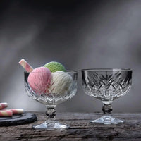 Pasabahce Timeless ijs coupe glazen – 2 stuks – 255 ml