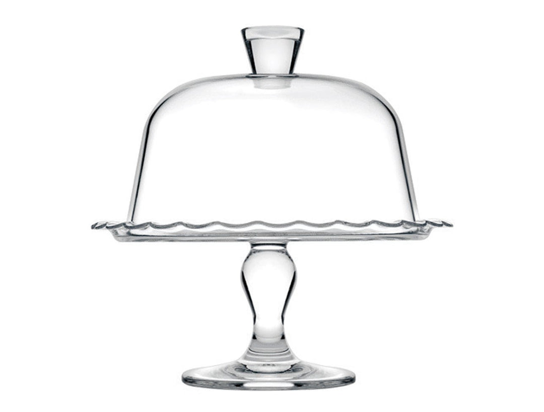Pasabahce Petite Patisserie taartplateau met deksel – 26,4 cm