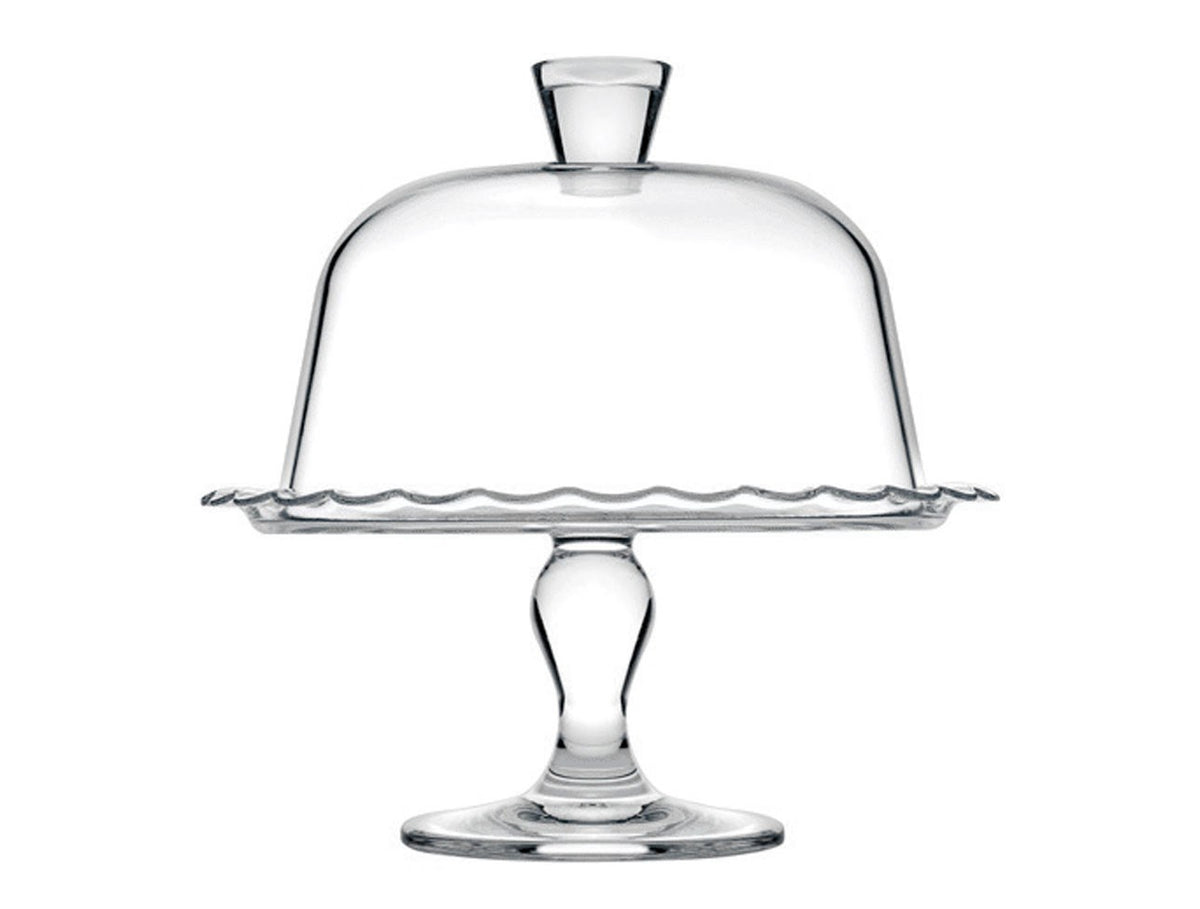 Pasabahce Petite Patisserie taartplateau met deksel – 26,4 cm