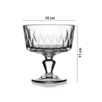 Pasabahce Leafy dessertschalen | 2 stuks