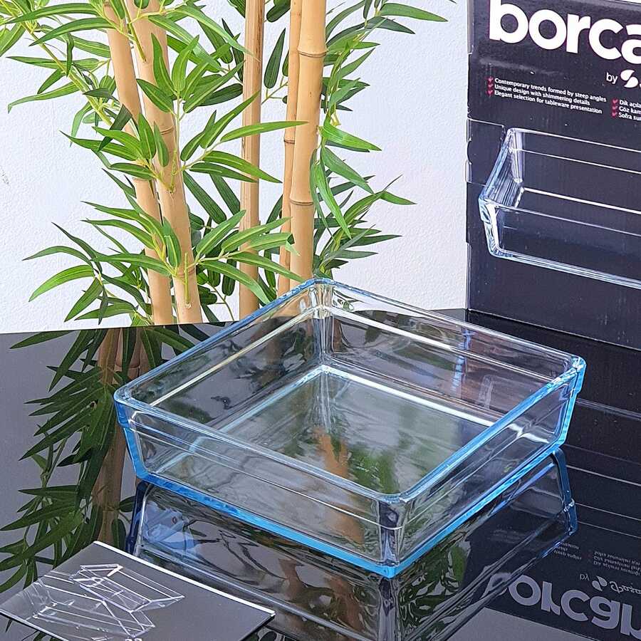 Pasabahce borcam premium ovenschaal vierkant – 2400 cc