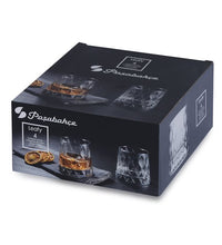 Pasabahce Leafy whiskeyglazen | 4 stuks | 300 cc