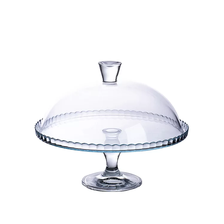 Pasabahce Patisserie glazen taartplateau – 32 cm