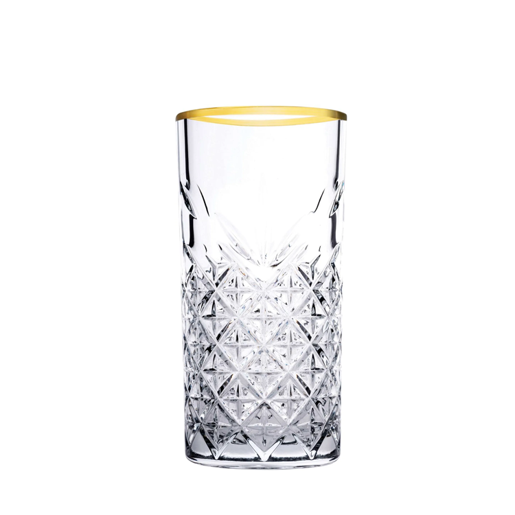 Pasabahce Timeless golden touch cocktailglazen 4 stuks – 450 cc