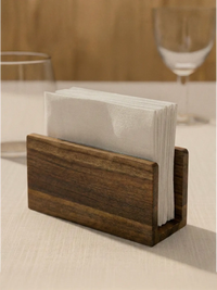 Serva acacia houten servethouder