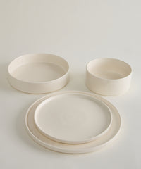 Noa Serviesset 24-delig – Beige Steengoed Dinerset voor 6 Personen