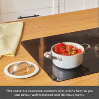 Karaca Swiss Crystal Almond Cream Kasserol 14cm