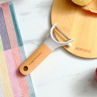 Karaca x Refika Gadgets Zijschiller met Houten Steel, Grijs