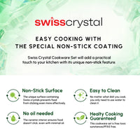 Karaca Swiss Crystal Almond Cream Kasserol 24cm