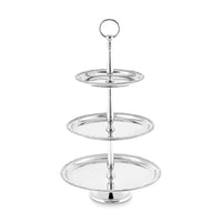 Karaca Home Majesty 3-Tier Serveerstandaard | RVS & Aluminium