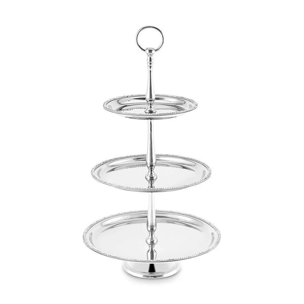 Karaca Home Majesty 3-Tier Serveerstandaard | RVS & Aluminium