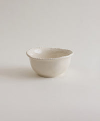 Piraye Pearls Snackschalen 6-delig | Ø11,6 × 5 cm | Beige Keramiek 