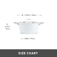 Karaca Swiss Crystal Almond Cream Kasserol 24cm