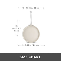 Karaca Swiss Crystal Almond Cream Pannenkoekenpan 25cm