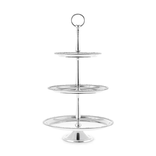 Karaca Home Majesty 3-Tier Serveerstandaard | RVS & Aluminium