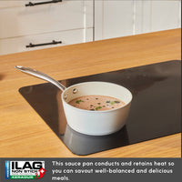 Karaca Swiss Crystal Almond Cream Steelpan 18cm