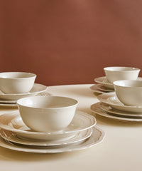 Elyse 24-delige serviesset voor 6 personen | Beige