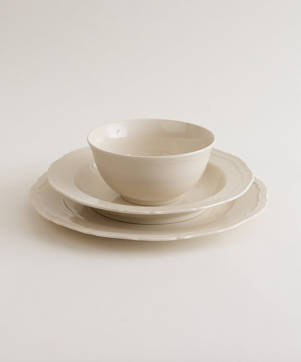 Elyse 24-delige serviesset voor 6 personen | Beige