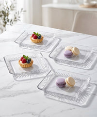 Pasabahce Timeless Taartbordjes 2-delig | 15x15cm
