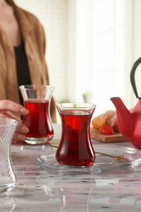 Pasabahce Incebelli Theeglazen 6 stuks | 125 ml