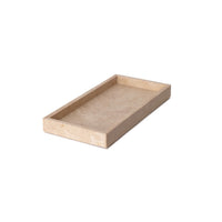 Travertine Dienblad met Rand | 15x30cm