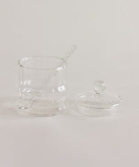 Suikerpot met Lepel | Glas