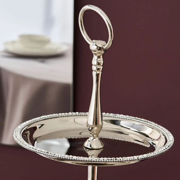 Karaca Home Majesty 3-Tier Serveerstandaard | RVS & Aluminium