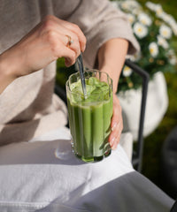 Luno drinkglas in bloemen design | 2 stuks | 450 ml
