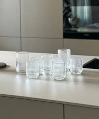 Ripple drinkglazen lang | 6 stuks | 400 ml