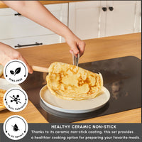 Karaca Swiss Crystal Almond Cream Pannenkoekenpan 25cm