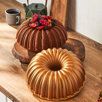 Karaca Cake Pro Sliced Bakvorm | Anti-aanbaklaag | Goud