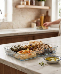 Pasabahce Borcam glazen ovenschaal rechthoekig | 37×24 cm