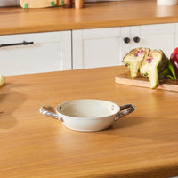 Karaca Swiss Crystal Almond Cream Ondiepe Pan 16cm