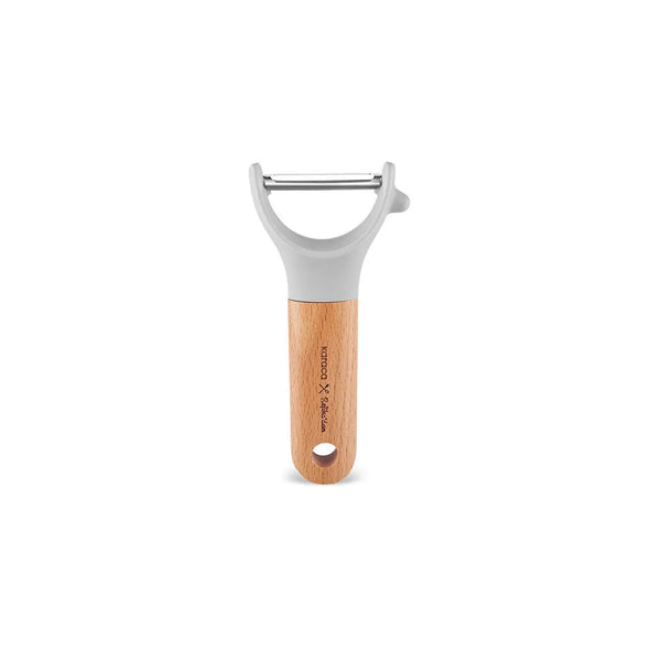Karaca x Refika Gadgets Zijschiller met Houten Steel, Grijs