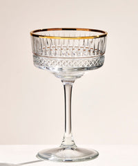 Pasabahce Elysia golden touch cocktail glazen | 4 stuks | 260 ml