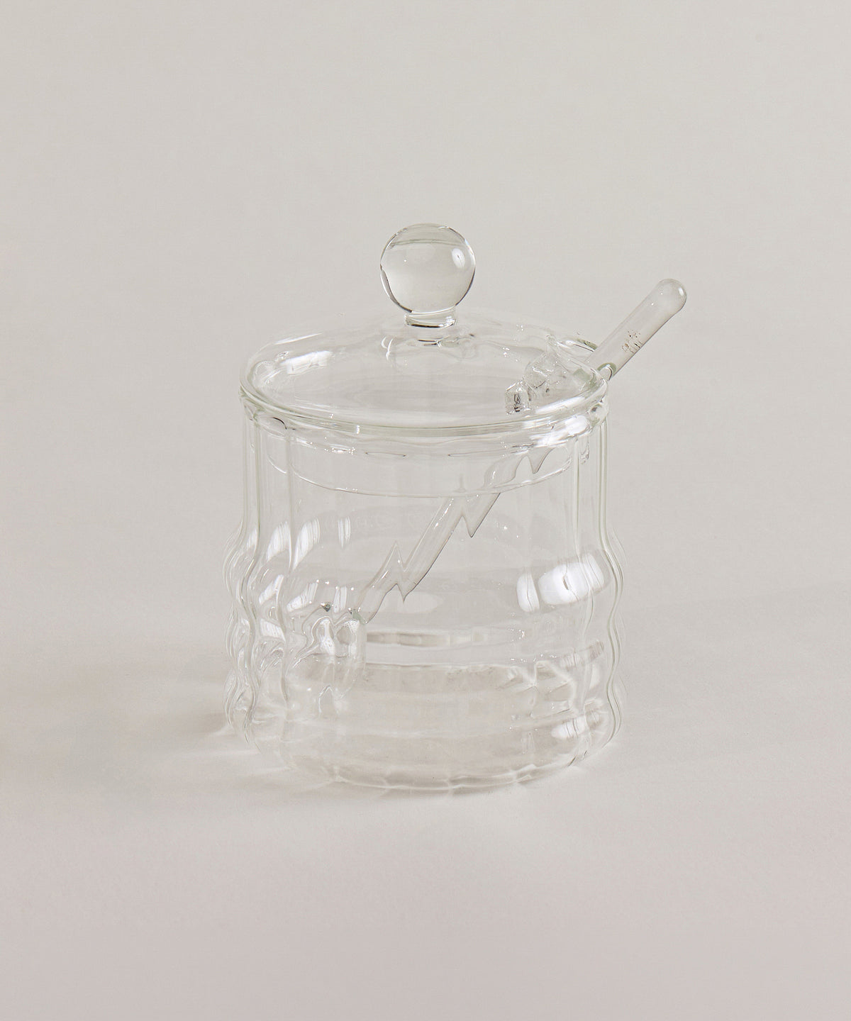 Suikerpot met Lepel | Glas